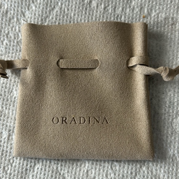 Ordina 14k white gold, 3mm stud earrings. New, never worn: excellent! - Picture 3 of 6